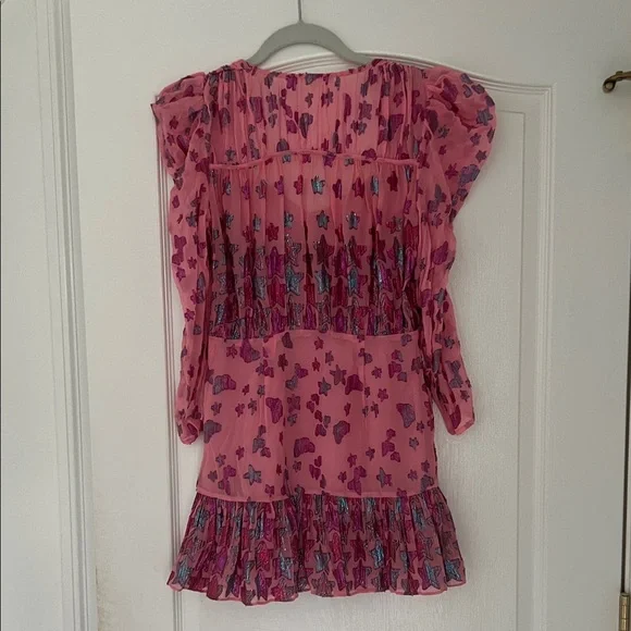 LoveShackFancy Pink and Purple Star Dress - Picture 5 of 9